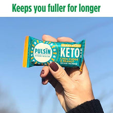 Load image into Gallery viewer, Pulsin Mint Choc & Peanut Keto Bar Multipack with High Protein, Low Carb, Low Sugar, Gluten-Free, All Natural & Vegan Protein Bar – 18 x 50g Bars