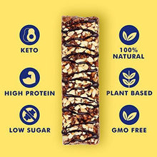 Load image into Gallery viewer, Adonis Keto Protein Bars | Peanut Butter & Chocolate Snack Bars | 100% Natural Nut Snacks, Low Carb, High in Protein, Vegan, Gluten Free, Low Sugar, Paleo (Box of 6) - Carb Free Zone