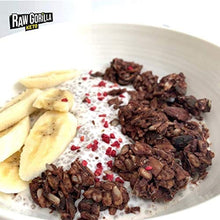 Load image into Gallery viewer, Raw Gorilla Keto Vegan Organic Keto Chocolate Granola Breakfast (1 x 250g) | Vegan | Organic | Keto | NO Added Sugar | Low CARB | Breakfast | Gluten-Free | Cereal