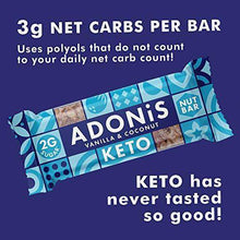Load image into Gallery viewer, Adonis Keto Bar | Mixed Snack Bars | 100% Natural Nut Snacks, Low Carb, Vegan, Gluten Free, Low Sugar, Paleo (Box of 16) - Carb Free Zone