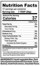 Load image into Gallery viewer, ChocZero's Chocolate Sugar-Free Syrup. Low Carb (1 Gram Net Carb), No Sugar, No Preservatives, No Sugar Alcohols. Thick and Rich Sauce - Carb Free Zone