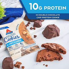 Load image into Gallery viewer, Atkins Atkins Protein Cookie Double Chocolate Chunk, 4 Count - Carb Free Zone