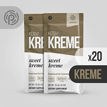 Load image into Gallery viewer, New! Keto // KREME by Pruvit - 20 Packets! - Ketone Supplement in a Coffee Creamer! 20 Servings - Kreme