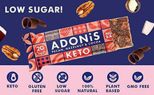 Load image into Gallery viewer, Adonis Keto Bar | Mixed Snack Bars | 100% Natural Nut Snacks, Low Carb, Vegan, Gluten Free, Low Sugar, Paleo (Box of 16) - Carb Free Zone