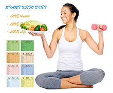 Load image into Gallery viewer, Keto Diet Magnets, 8pcs Keto Cheat Sheet Magnet Ketogenic Diet Foods, Keto Quick Guide Fridge Magnet Reference Charts with Fats, Carbs, Proteins for Meat, Vegetable, Nuts,Dairy Source, Friuts (8-Pack)