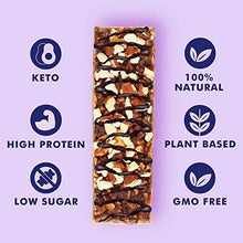 Load image into Gallery viewer, Adonis Keto Protein Bars | Hazelnut Crunch & Chocolate Snack Bars | 100% Natural Nut Snacks, Low Carb, High in Protein, Vegan, Gluten Free, Low Sugar, Paleo - Box of 6 - Carb Free Zone