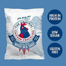 Load image into Gallery viewer, Chicken Crackling Hand Cooked Snack, New Double Cooked, Variety Showcase. Low Carb, High Protein, Keto, Gluten-Free Alternative to Pork Scratchings. 12x 30g Bags - Carb Free Zone