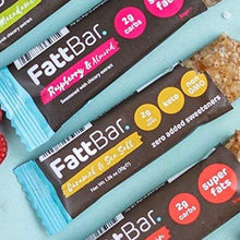 Load image into Gallery viewer, FattBar Keto Bar (Variety, 15-Pack) | Natural and Delicious Keto Snacks Packed with Super Fats | No Gluten Ingredients, Low Carb, High Fibre, Low Sugar, Keto, Sweetener Free, Vegan, Non GMO - Carb Free Zone