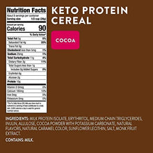 Load image into Gallery viewer, HighKey Protein Snacks - Keto Breakfast Cereals - 0 Net Carb & Zero Sugar, Grain & Gluten Free Cereal Snack - Non GMO Food - Paleo, Diabetic, Ketogenic Flakes - Healthy Grocery Foods - Variety 4 Pk