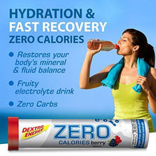 Load image into Gallery viewer, Dextro Energy Zero Calories I Recovery & Hydration Electrolyte Drink I Zero Tablets I Buy 2 Get 1 Free (2 Berry + 1 Berry FREE) - Carb Free Zone