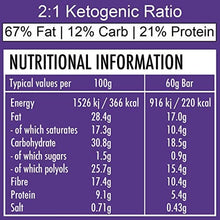 Load image into Gallery viewer, Ketone Bar (12 X 60g) | Keto Bar with All Natural Ingredients | Keto Snacks for Keto Diet | 3.1 Net Carbs per Bar | Truly Ketogenic | Gluten & Dairy Free | Choc Caramel Flavour | Ketosource®