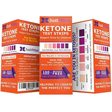 Load image into Gallery viewer, Ketone Keto Urine 150 Test Strips. 3 Resealable Foil Packs of 50 Strips Each. Look & Feel Fabulous on a Low Carb Ketogenic or HCG Diet. Accurately Measure Your Fat Burning Ketosis Levels.