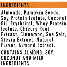 Load image into Gallery viewer, :ratio KETO friendly Toasted Almond Crunchy Bar, Gluten Free, 12 ct Box - Carb Free Zone