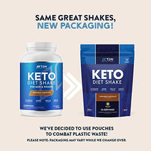 Load image into Gallery viewer, Keto Diet Shake - High Protein Shake with Added MCT Oil Powder - Plus 27 Vitamins and Minerals - Large 750g Tub - UK Made - Vegetarian Friendly (Indulgent Chocolate)
