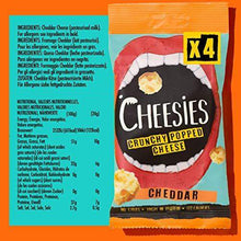 Load image into Gallery viewer, CHEESIES Crunchy Popped Cheese Snack, Multipack 20 Bags. No Carb, High Protein, Gluten Free, Vegetarian, Keto. Variety Pack 20 x 20g - Carb Free Zone