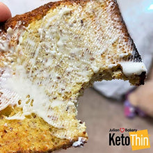 Load image into Gallery viewer, Julian Bakery Keto Thin Bread | 100% Keto | Gluten-Free | Grain-Free | Low Carb | 0 Net Carbs | 3 Pack