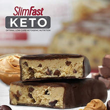 Load image into Gallery viewer, SlimFast Keto Meal Replacement Bar - Whipped Peanut Butter Chocolate - 5 Count Box - Pantry Friendly