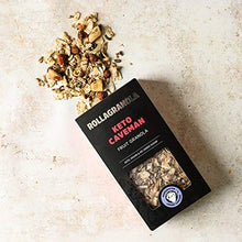 Load image into Gallery viewer, Rollagranola: Keto Caveman Fruit Granola | Paleo & Keto Granola | Gluten & Cereal Free | No Added Sugar | Keto Diet | Ideal for Diabetics | Handcrafted in The UK | 3 x 300g Packs