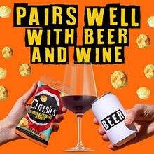 Load image into Gallery viewer, CHEESIES Crunchy Cheese Snack, Red Leicester. No Carb, No Sugar, High Protein, Gluten Free, Vegetarian, Keto 12 x 20g Bags - Carb Free Zone