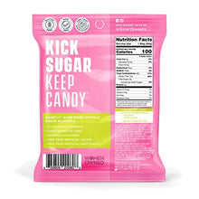 Load image into Gallery viewer, NEW SmartSweets Sourmelon Bites, Candy with Low Sugar (3g), Low Calorie, Plant-Based, Free From Sugar Alcohols, No Artificial Colors or Sweeteners, Pack of 6