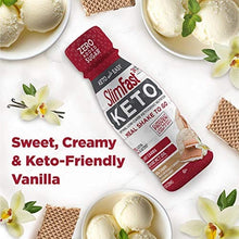 Load image into Gallery viewer, SlimFast Keto Meal Replacement Shake - Vanilla Cream - Ready to Drink Meal Replacement - 11 Fl. Oz. Bottle - 4 Count - Pantry Friendly
