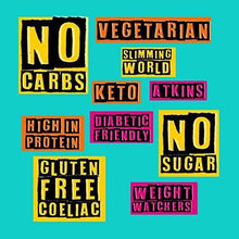 Load image into Gallery viewer, CHEESIES Crunchy Cheese Snack, Gouda. No Carb, No Sugar, High Protein, Gluten Free, Vegetarian, Keto 12 x 20g Bags - Carb Free Zone