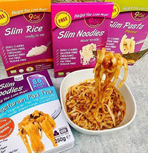 Load image into Gallery viewer, Eat Water Slim Pasta Penne Zero Carbohydrate 5 Pack * 270 Grams | Made from Gluten Free Konjac Flour | Keto Paleo Diet and Vegan | Zero Sugar and Low Calorie Food | Free 60-Recipe e-Cook Book Inside - Carb Free Zone