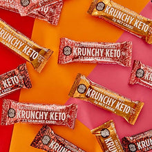 Load image into Gallery viewer, Krunchy Keto Bar (15x35g) - High Fibre Low Carb All Natural No Sugar Added - Salty Caramel Nut