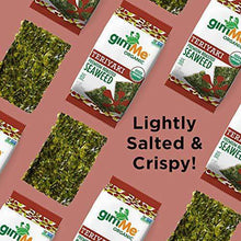 Load image into Gallery viewer, gimMe Organic Roasted Seaweed Sheets - Teriyaki - 20 Count - Keto, Vegan, Gluten Free - Great Source of Iodine and Omega 3’s - Healthy On-The-Go Snack for Kids & Adults - Carb Free Zone