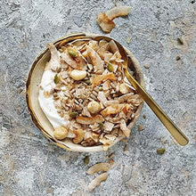 Load image into Gallery viewer, Macadamia & Coconut Keto Granola - Low Carb - No Gluten - No Added Sugar, Salt or Palm Oil - High Fibre - Healthy & Natural Breakfast Cereal - LCHF - 3 x 312g - by Maria Lucia Bakes