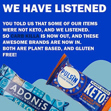 Load image into Gallery viewer, Ketomic, Keto high Protein Snack bar Hamper Box containing Healthy Snacks, Protein Bars, Balls and Bites for Weight Loss and Followers of a Keto Low carb and Low Sugar Diet, Great for Keto Gifts