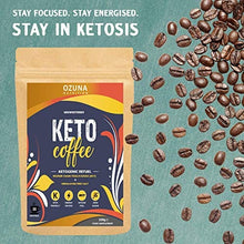 Load image into Gallery viewer, Keto Coffee | Instant Bulletproof Ketogenic Refuel Coffee with MCT Oil | Zero Carb, Sugar Free, Low Calorie Ketosis Diet Drink | Unsweetened - 30 Servings