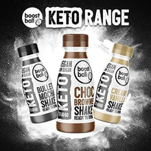 Load image into Gallery viewer, Boostballs Keto Shake, Ready to Drink Chocolate Brownie Shake, Vegan, Keto, Low Sugar Shake, Pack of 12, 310 ml - Carb Free Zone