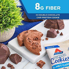 Load image into Gallery viewer, Atkins Atkins Protein Cookie Double Chocolate Chunk, 4 Count - Carb Free Zone