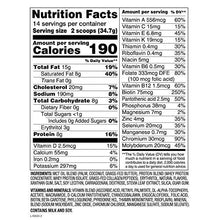 Load image into Gallery viewer, Nature Fuel Keto Meal Replacement Powder - Gluten Free with Coconut Oil MCTs and Grass-Fed Butter - Creamy Vanilla Milkshake - 14 Servings - Pantry Friendly