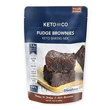 Load image into Gallery viewer, Keto and Co | Keto Baking Mix Variety Pack | Keto Fudge Brownie Mix, Pancake &amp; Waffle Mix, Chocolate Chip Cookie Mix | 3 Bags | Gluten-Free, Keto &amp; Diabetic Friendly, Naturally Sweetened
