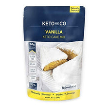 Load image into Gallery viewer, Vanilla Keto Cake Mix by Keto and Co | Just 1.8g Net Carbs Per Serving | Gluten Free, Low Carb, No Added Sugar, Naturally Sweetened | (Vanilla Cake)
