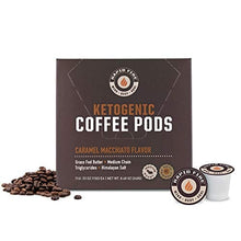 Load image into Gallery viewer, Rapid Fire Caramel Macchiato Ketogenic High Performance Keto Coffee Pods, Supports Energy &amp; Metabolism, Weight Loss, Ketogenic Diet 16 Single Serve K Cup Pods
