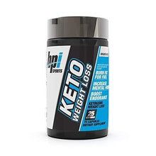 Load image into Gallery viewer, BPI Sports Keto Weight Loss - Ketogenic Fat Burner - Keto Weight Loss Pills - Raspberry ketones - Supports Mental Focus - Promotes Endurance - Burn Fat for Fuel - 75 Capsules - Carb Free Zone

