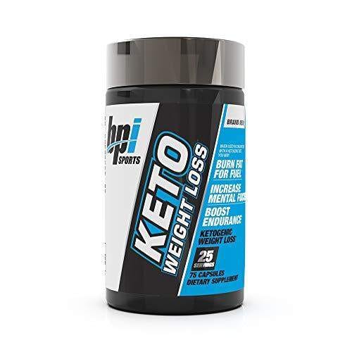 BPI Sports Keto Weight Loss - Ketogenic Fat Burner - Keto Weight Loss Pills - Raspberry ketones - Supports Mental Focus - Promotes Endurance - Burn Fat for Fuel - 75 Capsules - Carb Free Zone