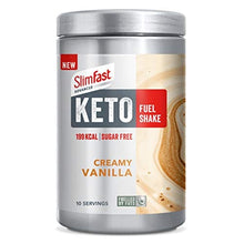 Load image into Gallery viewer, SlimFast Advanced Keto Fuel Shake Creamy Vanilla, 320 g SF007969
