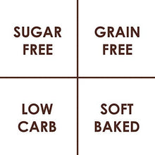 Load image into Gallery viewer, Too Good Gourmet Keto Cookies, Soft-Baked Healthy Snacks, Sugar and Grain-Free Low Carb Keto Snacks, Delicious Healthy Sweets with Less Than 2g Net Carbs (Variety Pack of 3, 5oz Boxes, Peanut Butter)
