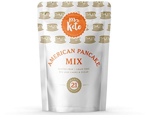 Mrs. Keto American Pancake Mix - Low Carb, High Protein, Sugar Free, Gluten Free