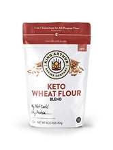 Load image into Gallery viewer, King Arthur, Keto Wheat Flour Blend, Non-GMO Project Verified, 1-to-1 Substitute for All- Purpose Flour, 16 Ounces
