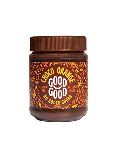 Belgian Choco Orange Spread with Maltitol 12 oz (350g) - No Added Sugar - A Healthy and Delicious Option for Those Who Love Chocolate Spreads - Gluten Free - Vegetarian and Keto Friendly - Carb Free Zone