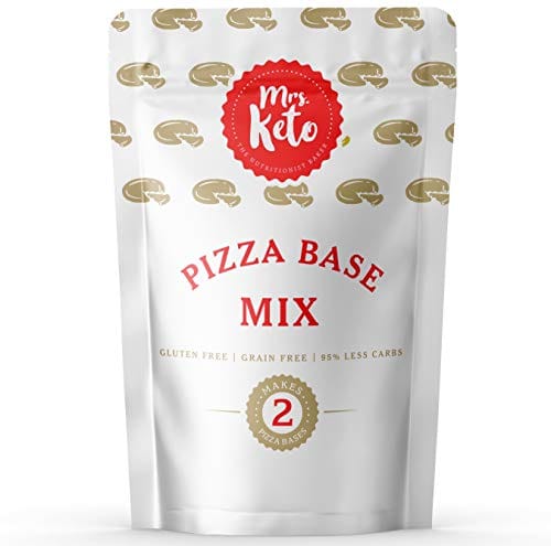 Mrs. Keto Pizza Base Mix - Low Carb, Gluten Free, High Fibre