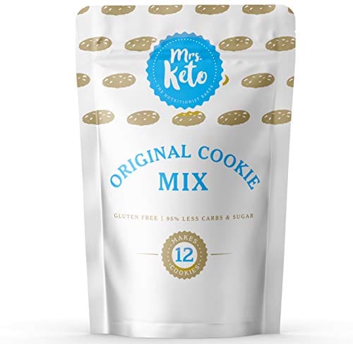 Mrs. Keto Original Butter Cookie Baking Mix - Low Carb, Sugar Free, Gluten Free
