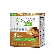 Load image into Gallery viewer, New! No Sugar Keto Bars – Vegan Keto Food Bars, Low Carb/Low Glycemic, 0 grams of Sugar, All Natural, 9g of Plant Based Protein, 13g of Fats per Bar, Only 3g Net Carbs, #LCHF
