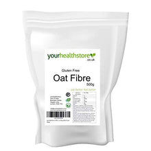 Load image into Gallery viewer, yourhealthstore Premium Oat Fibre 500g (1.1lb), Extra Light and Fluffy, Great for Keto King Bread, Vegan, Produced in The EU, (Recyclable Pouch)
