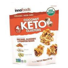 Load image into Gallery viewer, Coconut Keto Clusters with Organic Pecans, Almonds &amp; Pumpkin Seeds Pack of Two - Carb Free Zone

